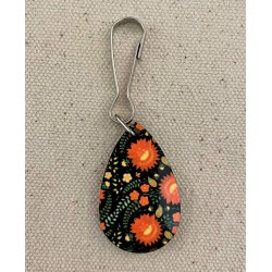 Keychain - Wooden Flowers