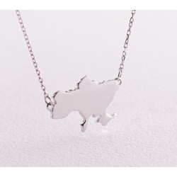 Silver necklace "Ukraine"