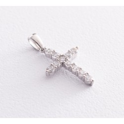 White gold cross