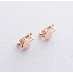 Kids Gold Earrings "Heart"