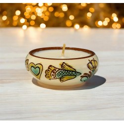 Ceramic candle