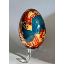 Pysanka Ukrainian Easter...